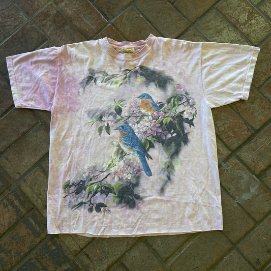 2000 Graphic Nature T-Shirt - birds