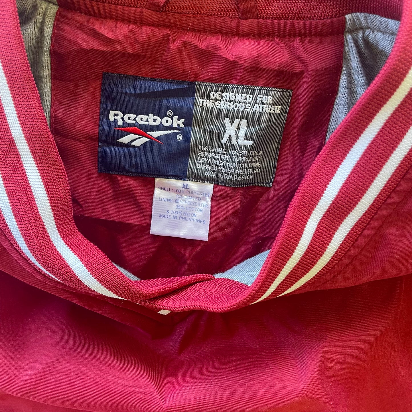 90s Vintage Reebok Nylon Pullover