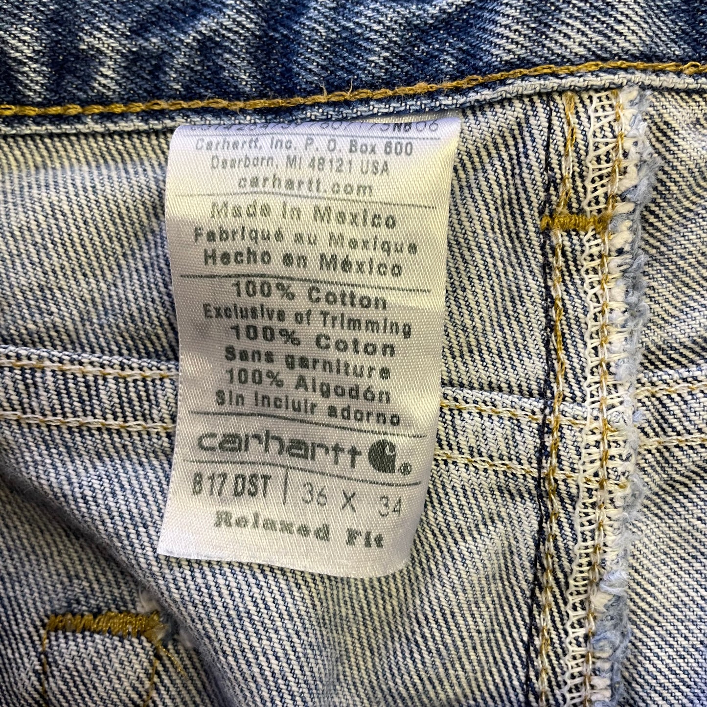 Carhartt Jeans 36x32