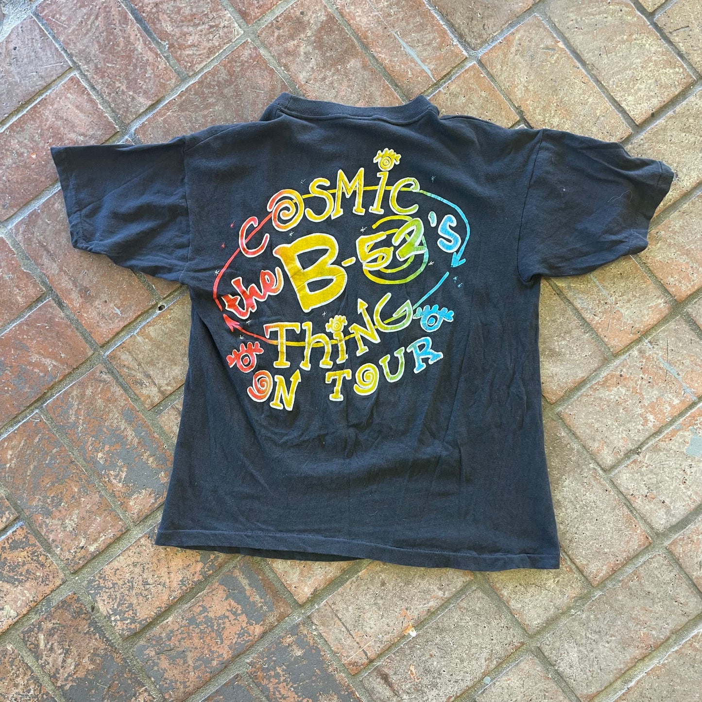 Rare 80s Vintage The B-52s - Band T-Shirt