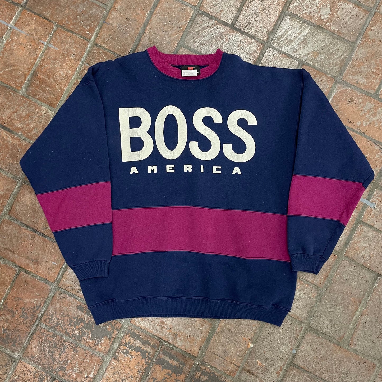 90s Vintage BOSS America Crewneck Bootleg