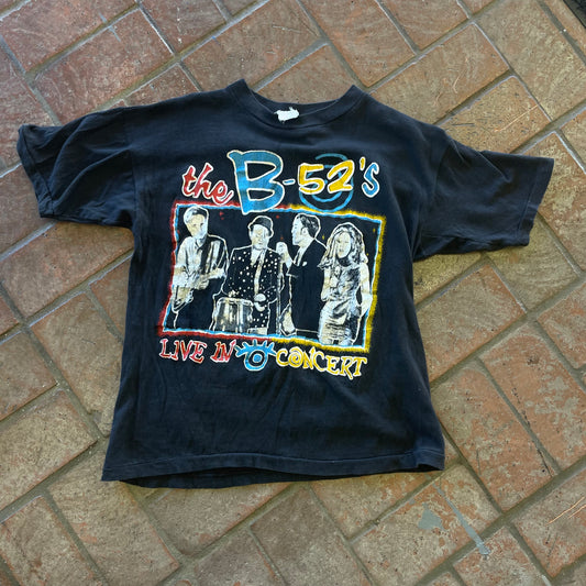 Rare 80s Vintage The B-52s - Band T-Shirt