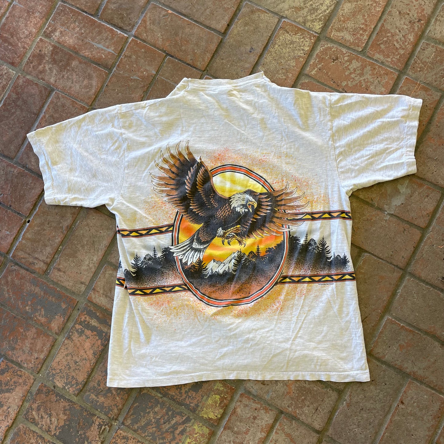 Vintage 90s Tourchamp Graphic T-Shirt