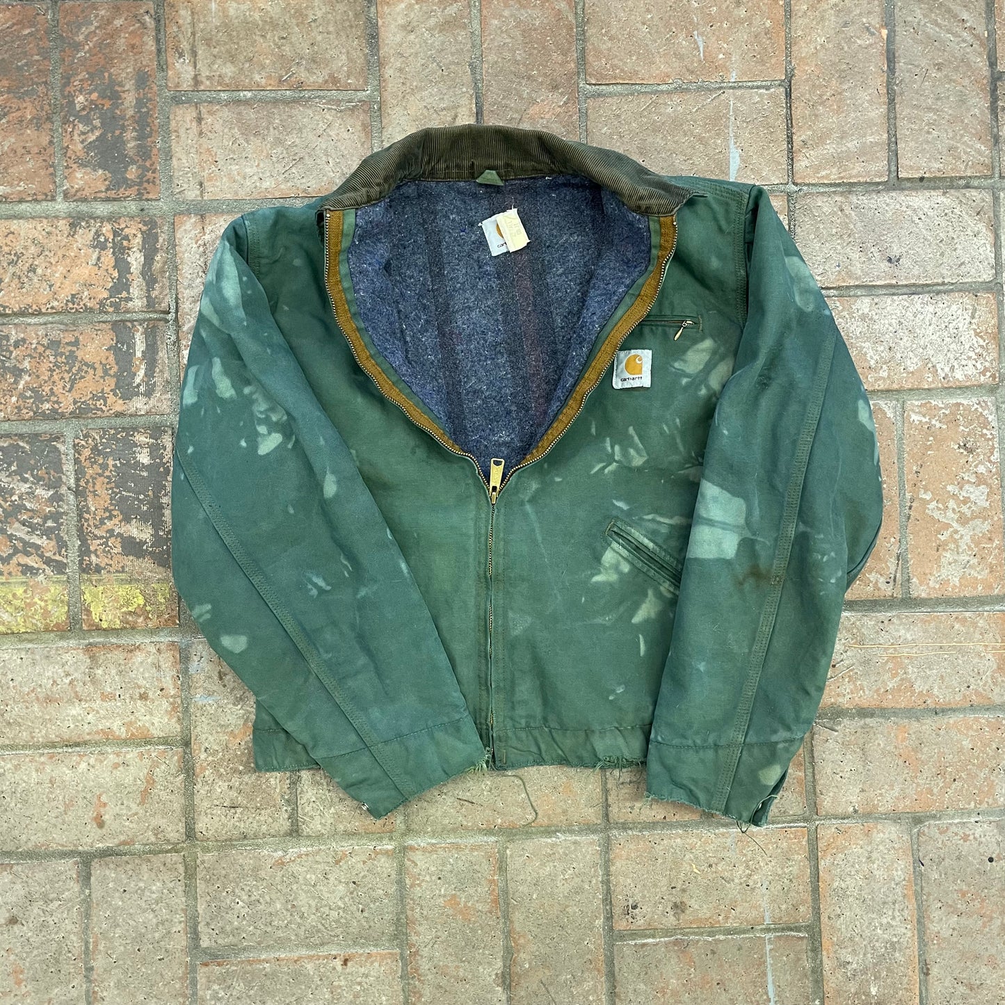 Vintage 90s Green Carhartt Detroit