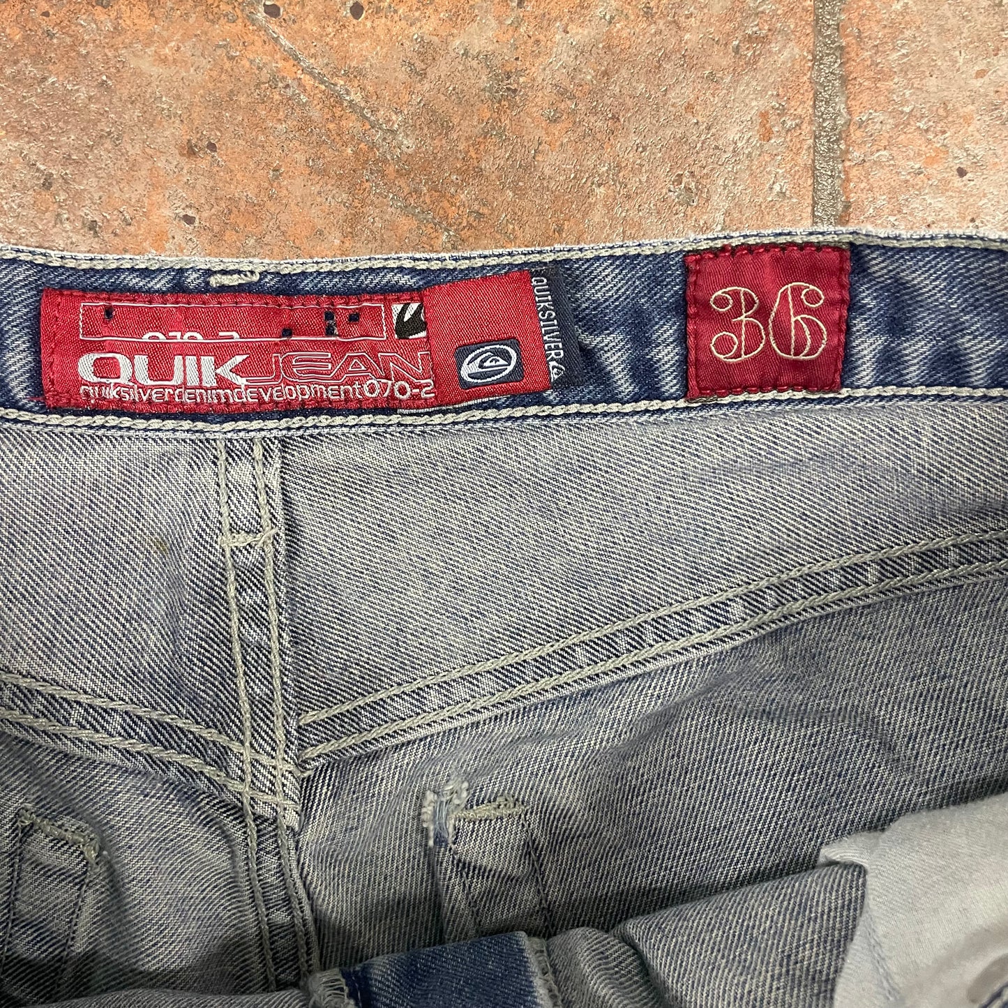 Baggy Y2K Quiksilver Jeans 36x32