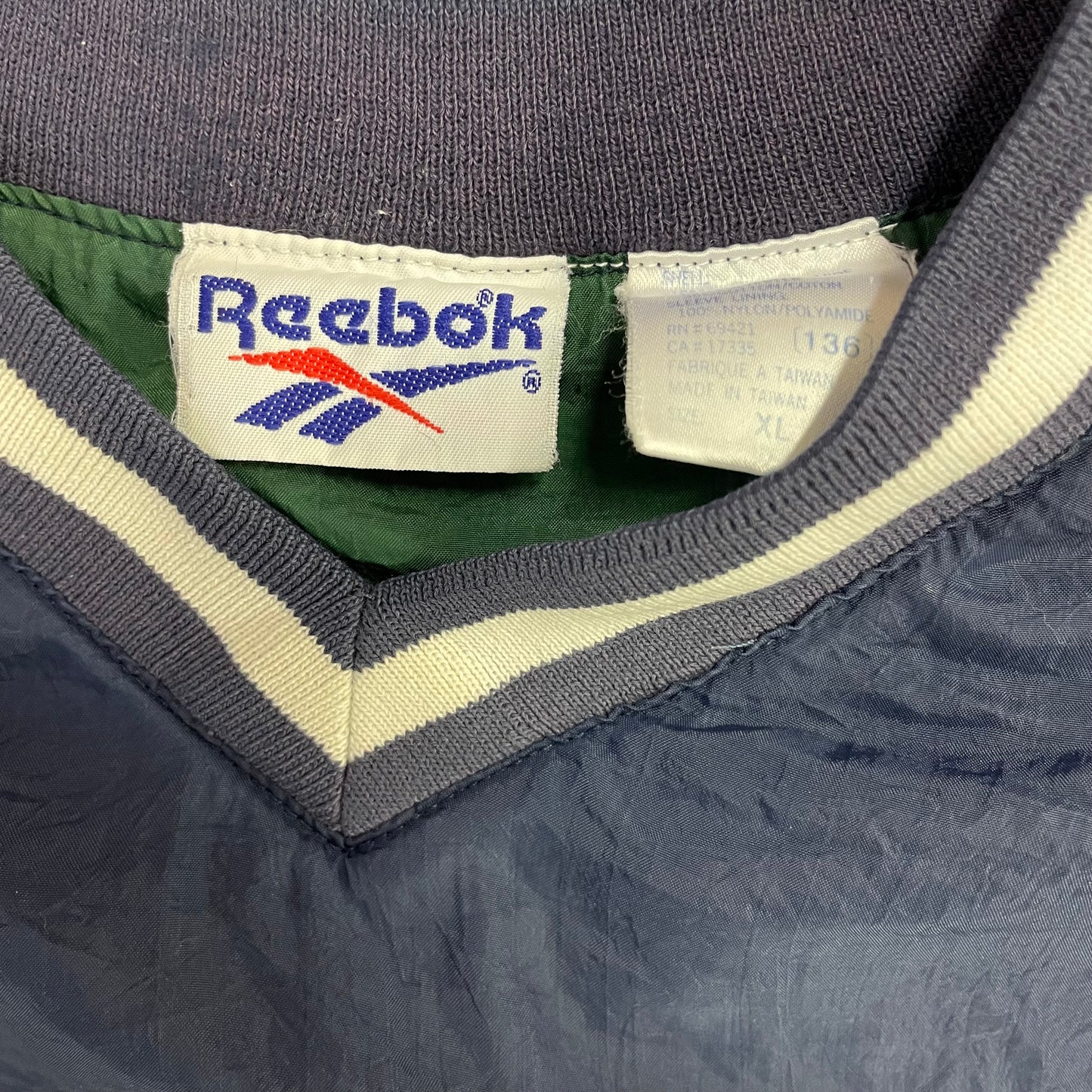 90s Vintage Reebok Nylon Pullover