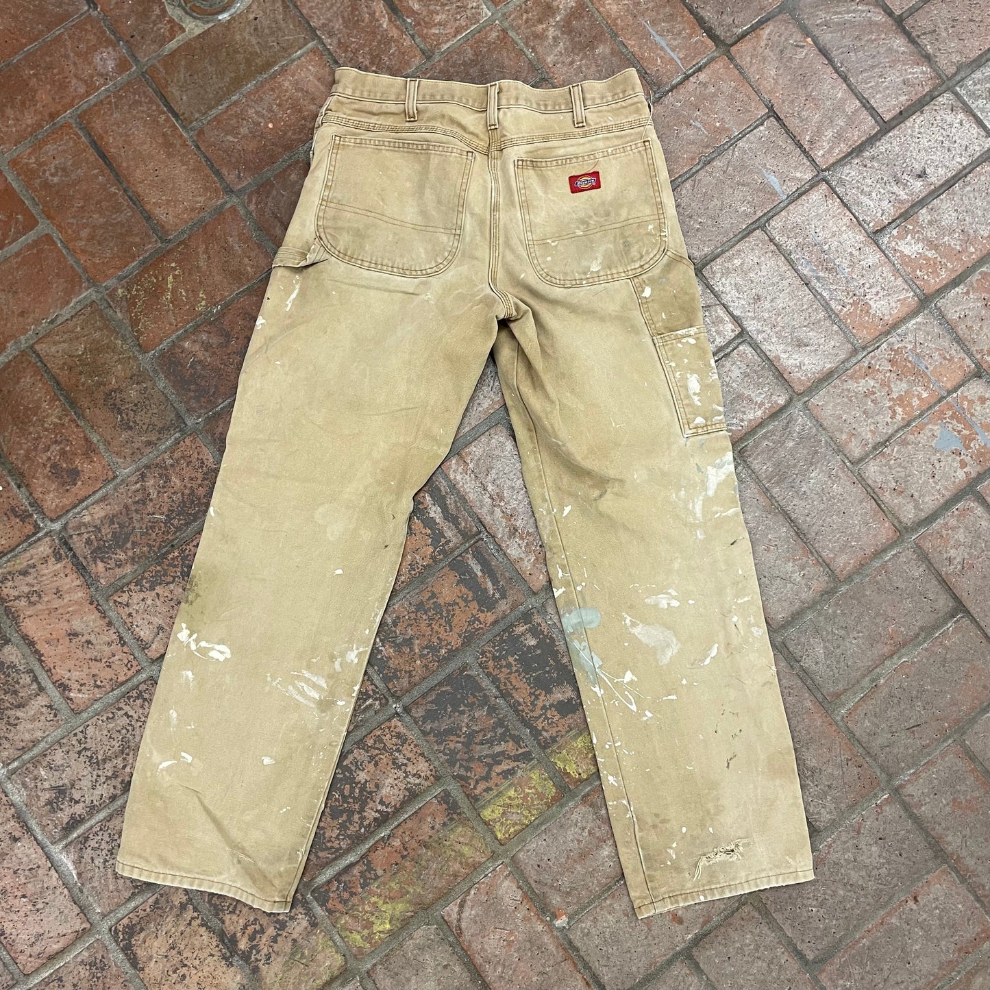 Distressed Dickies Carpenter Pants 32x32