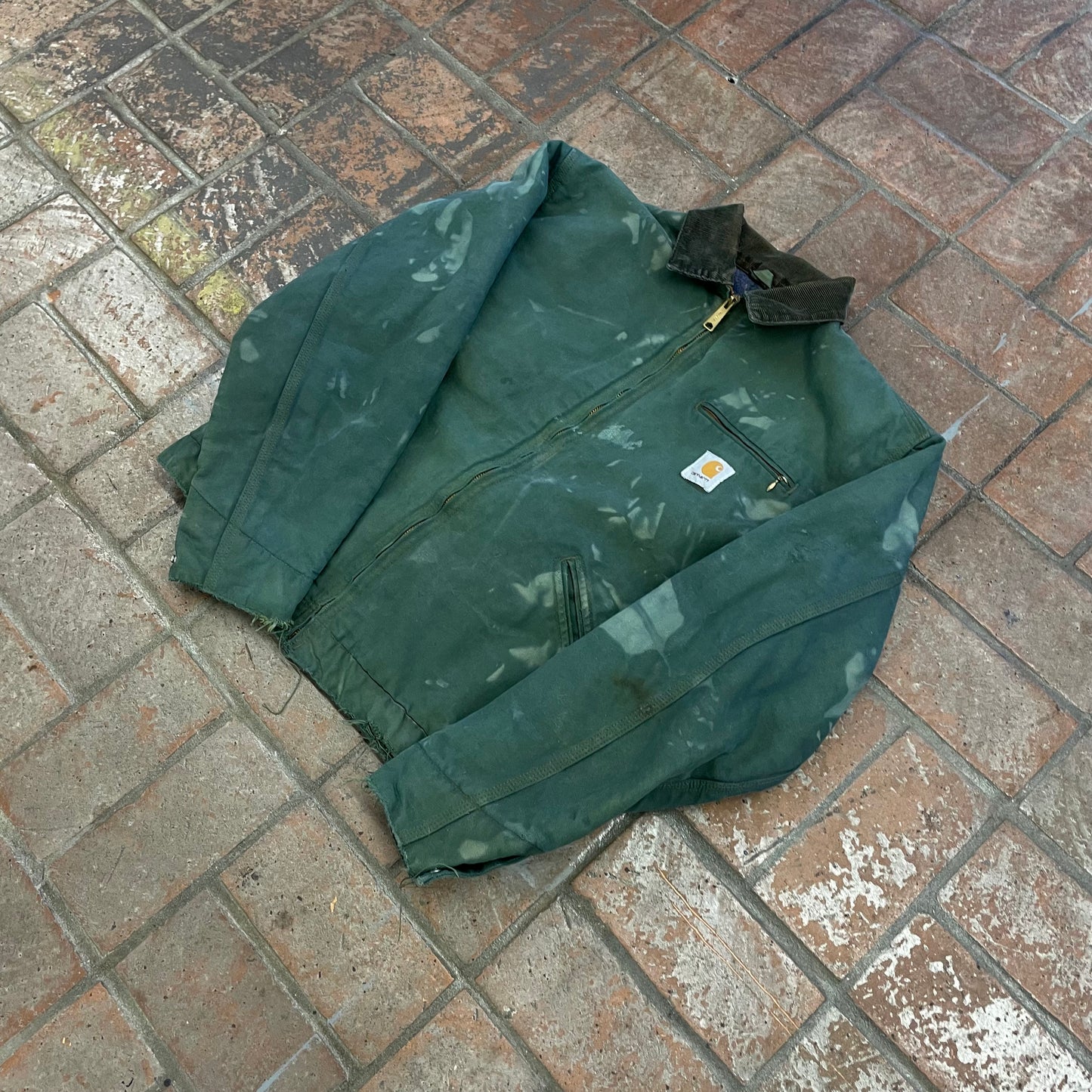 Vintage 90s Green Carhartt Detroit