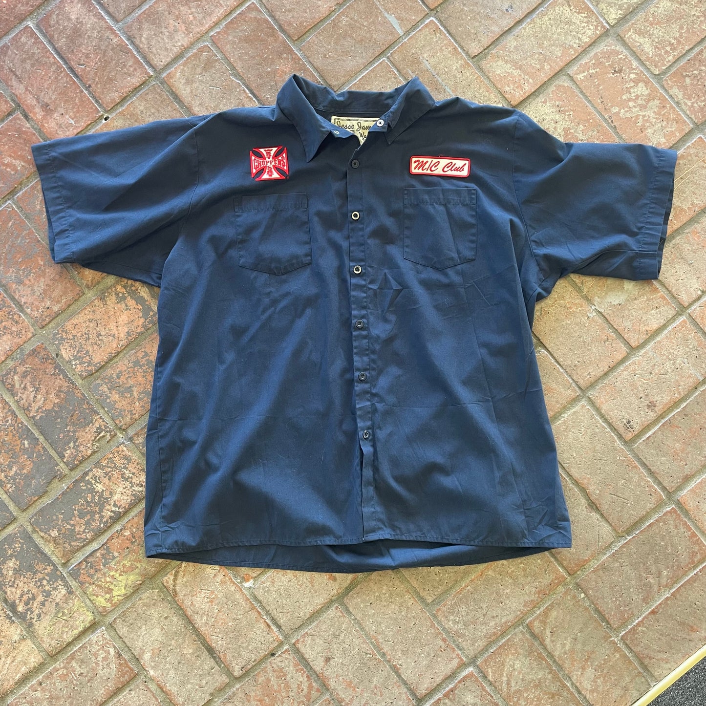 Vintage West Coast Choppers Button Up