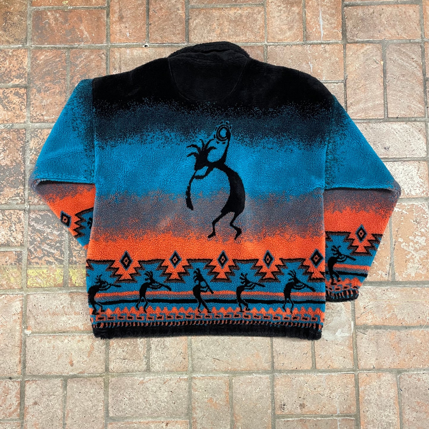 Vintage 90s Aztec Fleece Jacket