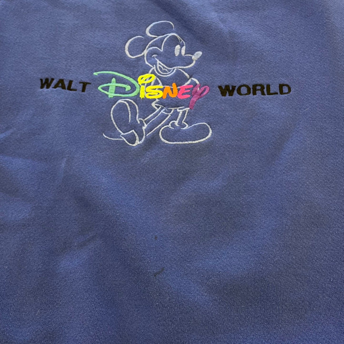 90s Walt Disney World Mickey Mouse Crewneck