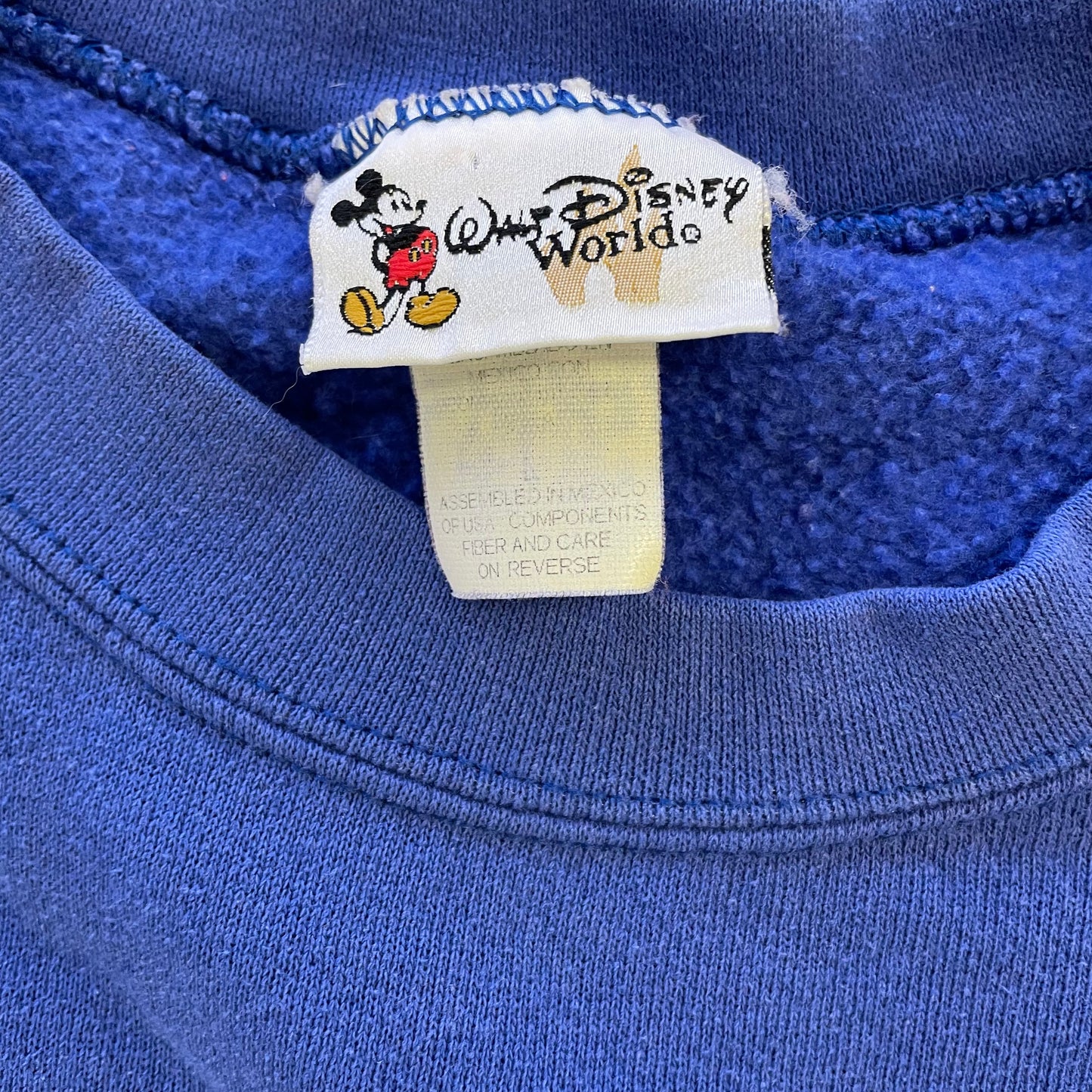 90s Walt Disney World Mickey Mouse Crewneck